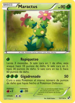 Maractus, Negro y Blanco Nº 12 Normal