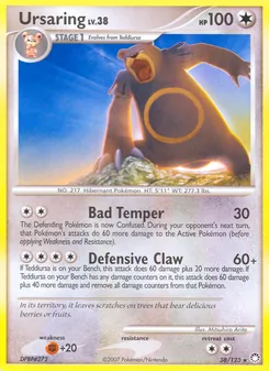 Ursaring, Mysterious Treasures Nº 38 Normal