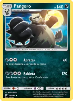 Pangoro, Union de Aliados No. 94 Normal