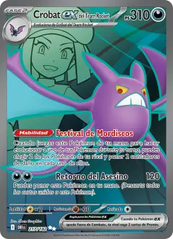 Crobat ex del Team Rocket, Rivales Predestinados Nº 217 Holo