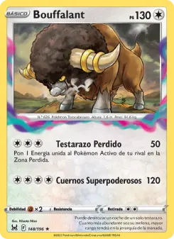 Bouffalant, Origen Perdido Nº 148 Normal