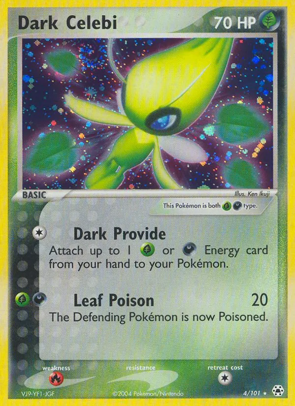 Dark Celebi, Hidden Legends No. 4