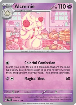 Alcremie, Stellar Crown No. 065 Holo