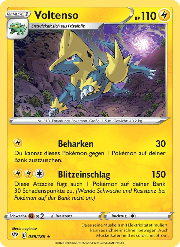 Voltenso, Flammende Finsternis Nº 59