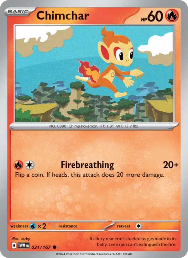Chimchar, Twilight Masquerade No. 031