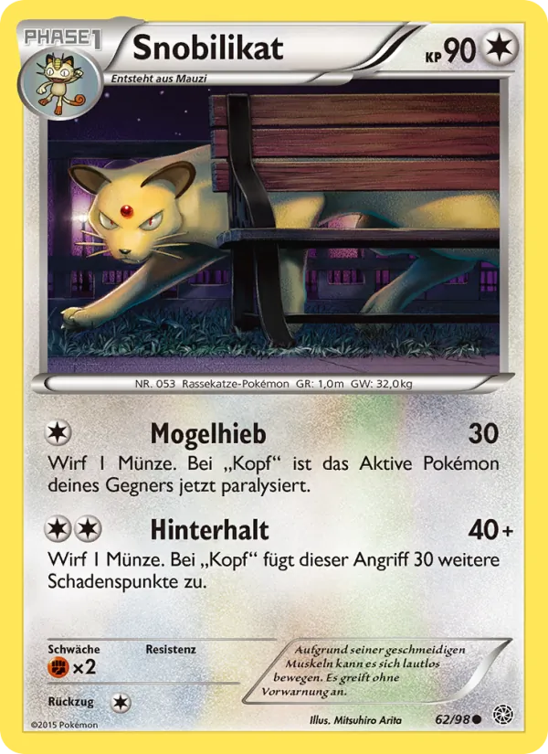 Snobilikat, Ewiger Anfang No. 62