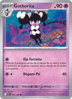 Gothorita, Llama Blanca No. 042 Normal