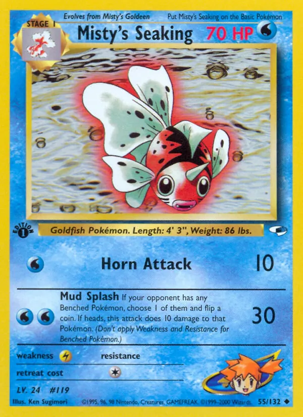 Misty's Seaking, Gym Heroes No. 55