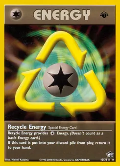 Recycle Energy, Neo Genesis Nº 105 Normal