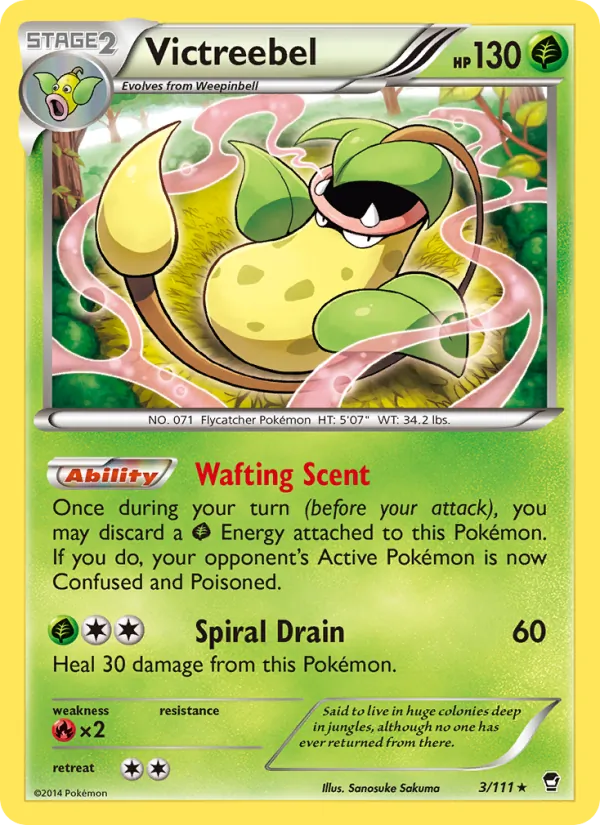 Victreebel, Furious Fists Nº 3