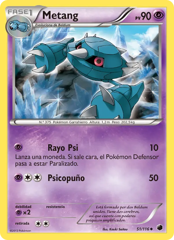 Metang, Glaciación Plasma Nº 51