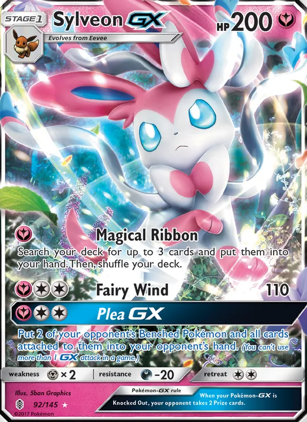 Sylveon GX, Guardians Rising No. 92
