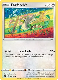 Farfetch'd, Brilliant Stars No. 115 Normal