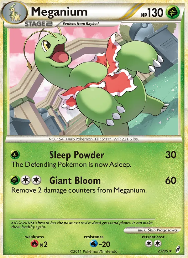 Meganium, Call of Legends Nº 27
