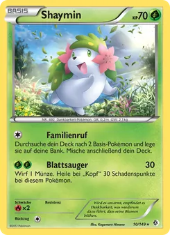 Shaymin, Überschrittene Schwellen Nº 10 Normal