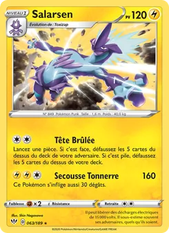 Salarsen, Ténèbres Embrasées Nº 63 Holo