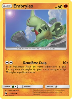 Embrylex, Tonnerre Perdu Nº 115 Normal