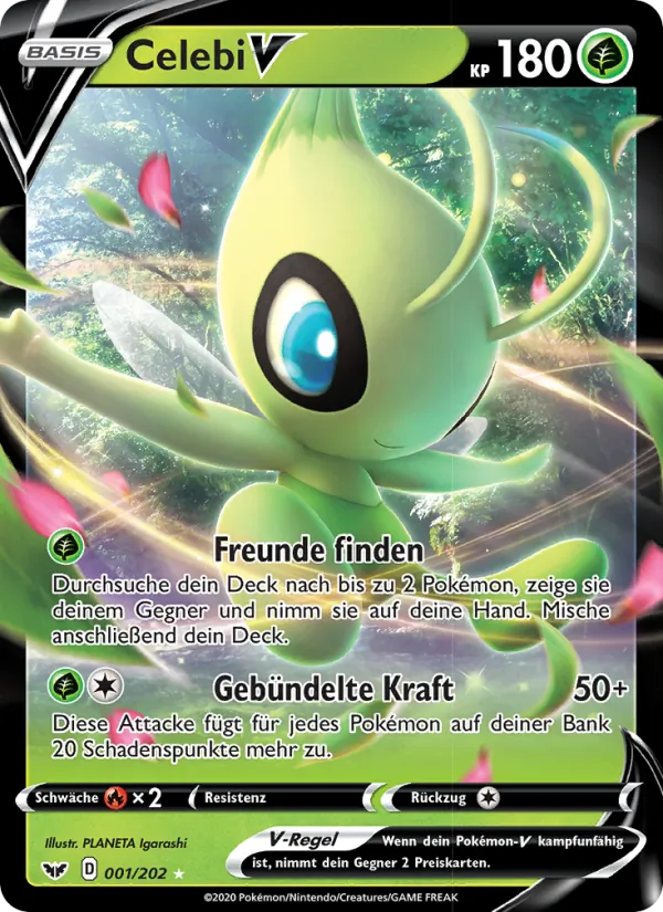 Celebi V, Schwert & Schild Nº 1