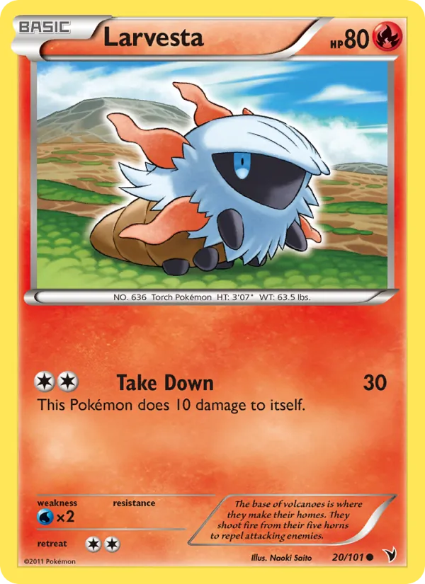 Larvesta, Noble Victories No. 20