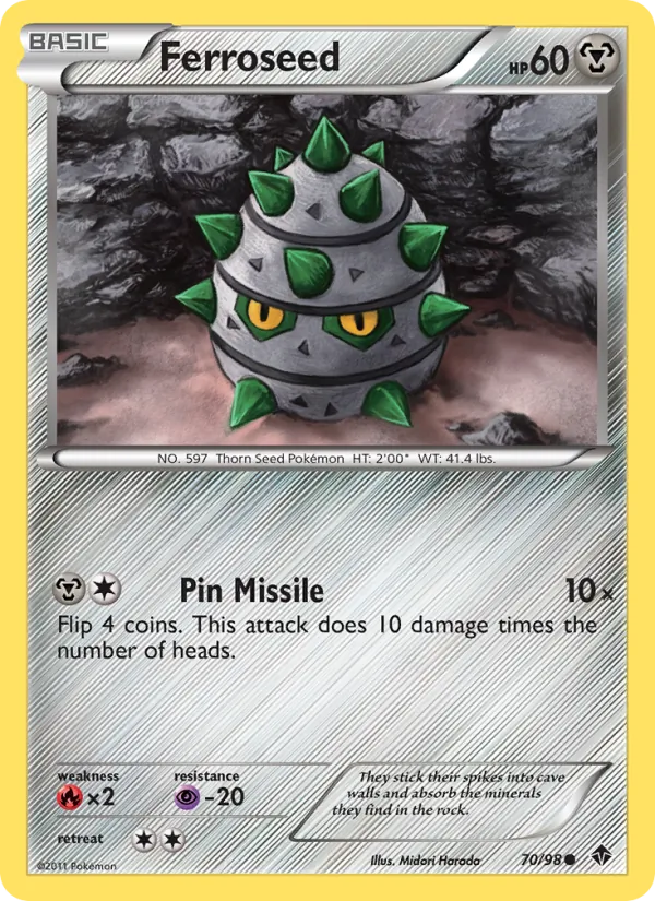 Ferroseed, Emerging Powers No. 70