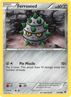 Ferroseed, Emerging Powers No. 70 Normal