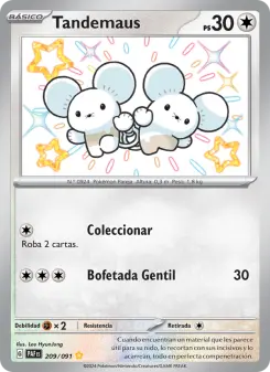 Tandemaus, Destinos de Paldea No. 209 Holo
