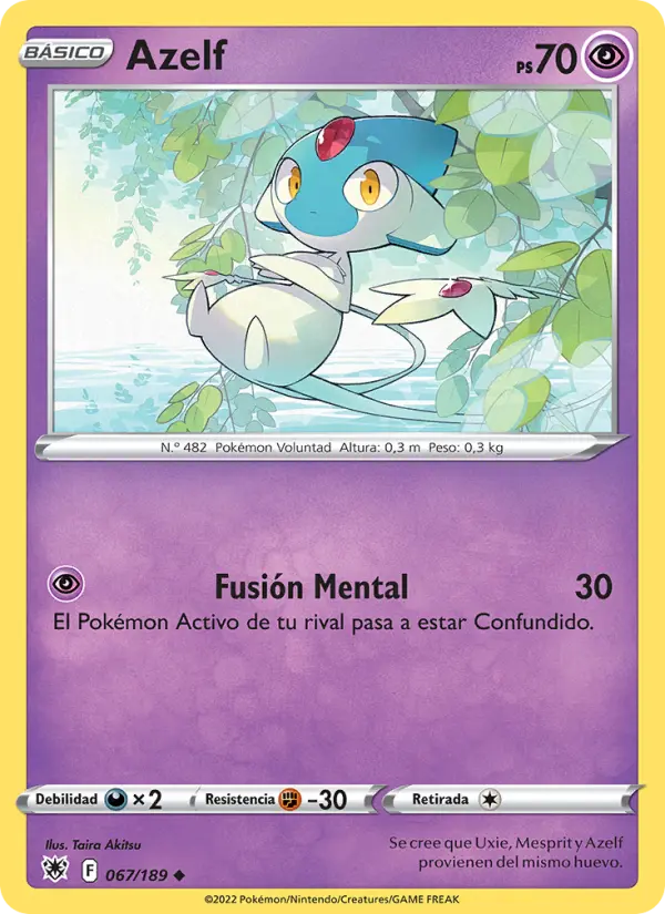 Azelf, Resplandor Astral No. 067