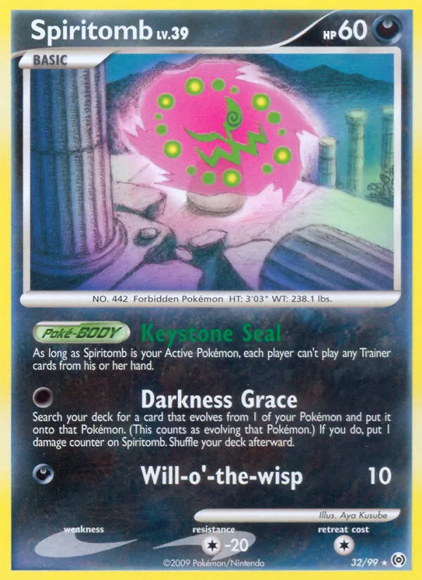 Spiritomb, Arceus Nº 32
