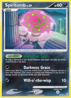 Spiritomb, Arceus Nº 32 Normal