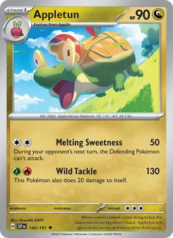 Appletun, Surging Sparks Nº 140 Normal