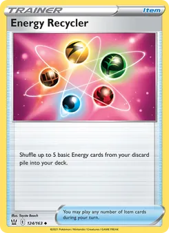 Energy Recycler, Battle Styles No. 124 Normal