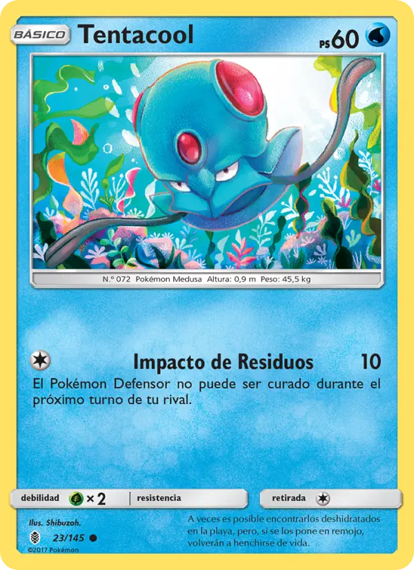 Tentacool, Albor de Guadianes Nº 23
