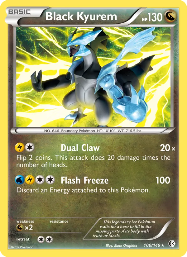 Black Kyurem, Boundaries Crossed No. 100