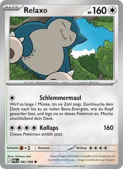 Relaxo, Optimale Ordnung Nº 063 Normal