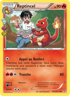 Reptincel, Générations No. RC4 Normal