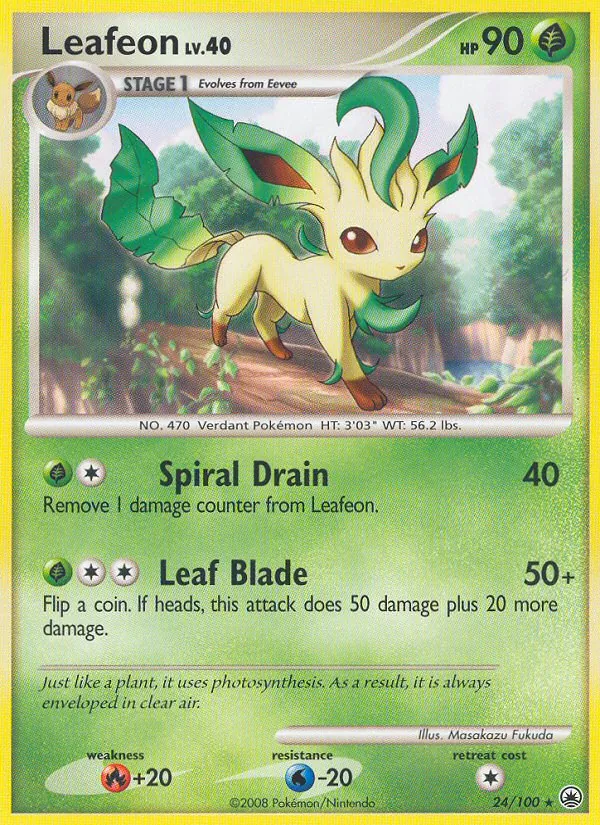 Leafeon, Majestic Dawn Nº 24