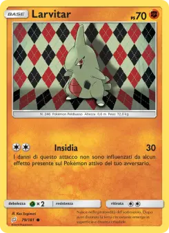 Larvitar, Gioco di Squadra Nº 79 Normal