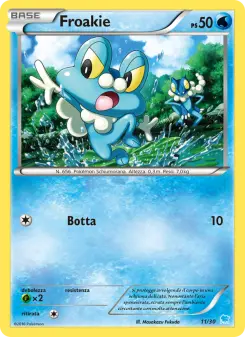 Froakie, XY trainer Kit (Suicune) No. 11 Normal
