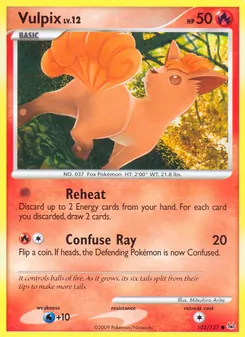 Vulpix, Platinum No. 102 Normal