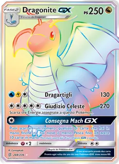 Dragonite GX, Sintonia Mentale No. 248 Normal