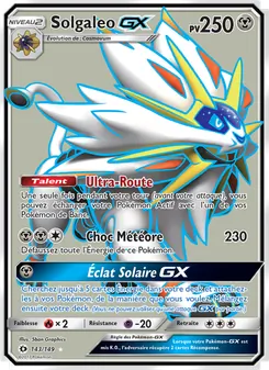 Solgaleo GX, Soleil et Lune No. 143 Normal