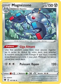 Magnézone, Astres Radieux No. 107 Holo