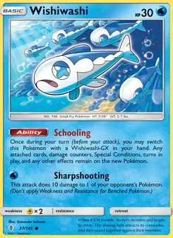 Wishiwashi, Guardians Rising No. 37 Normal