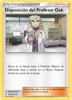 Disposición del Profesor Oak, Eclipse Cósmico Nº 201 Normal