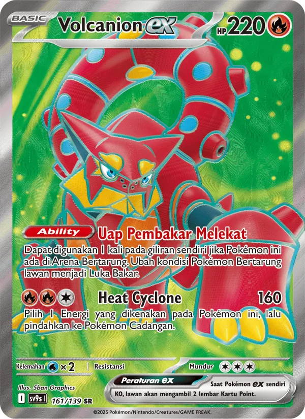 Volcanion ex, Ikatan Takdir No. 161