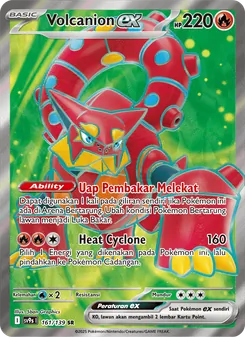 Volcanion ex, Ikatan Takdir Nº 161 Normal