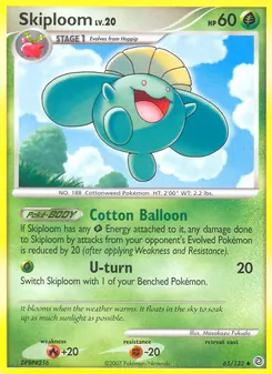 Skiploom, Secret Wonders No. 65 Normal