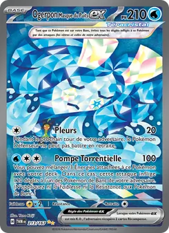 Ogerpon Masque du Puits-ex, Mascarade Crépusculaire Nº 213 Holo