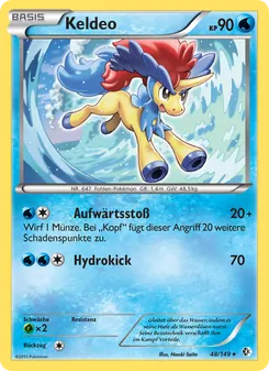 Keldeo, Überschrittene Schwellen No. 48 Normal