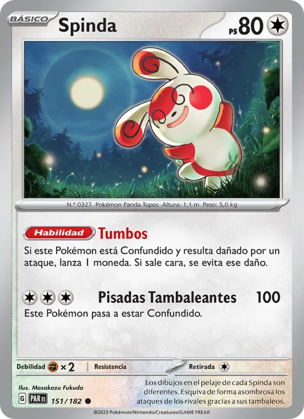 Spinda, Brecha Paradójica Nº 151